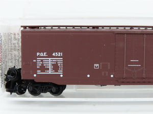 N Scale Micro-Trains MTL 32260 PGE Pacific Great Eastern 50' Box Car #4521
