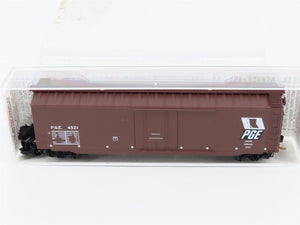 N Scale Micro-Trains MTL 32260 PGE Pacific Great Eastern 50' Box Car #4521