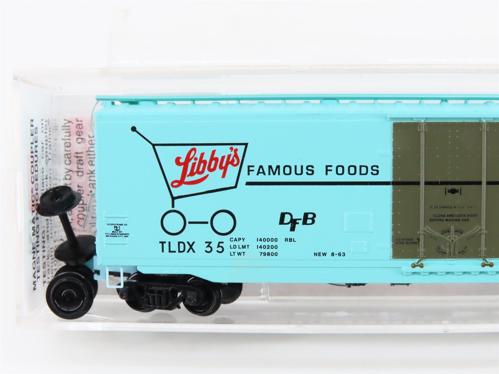 N Scale Micro-Trains MTL 03200430 TLDX Libby's Famous Foods 50' Box Car #35