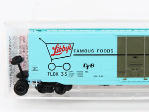 N Scale Micro-Trains MTL 03200430 TLDX Libby's Famous Foods 50' Box Car #35