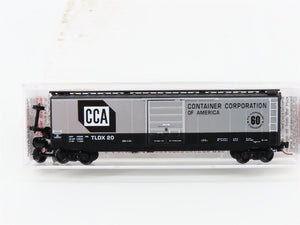 N Micro-Trains MTL 03100210 TLDX CCA Container Corp. of America 50' Box Car #20