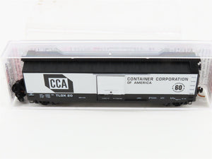 N Micro-Trains MTL 03100210 TLDX CCA Container Corp. of America 50' Box Car #20