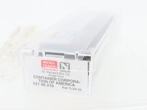 N Micro-Trains MTL 03100210 TLDX CCA Container Corp. of America 50' Box Car #20
