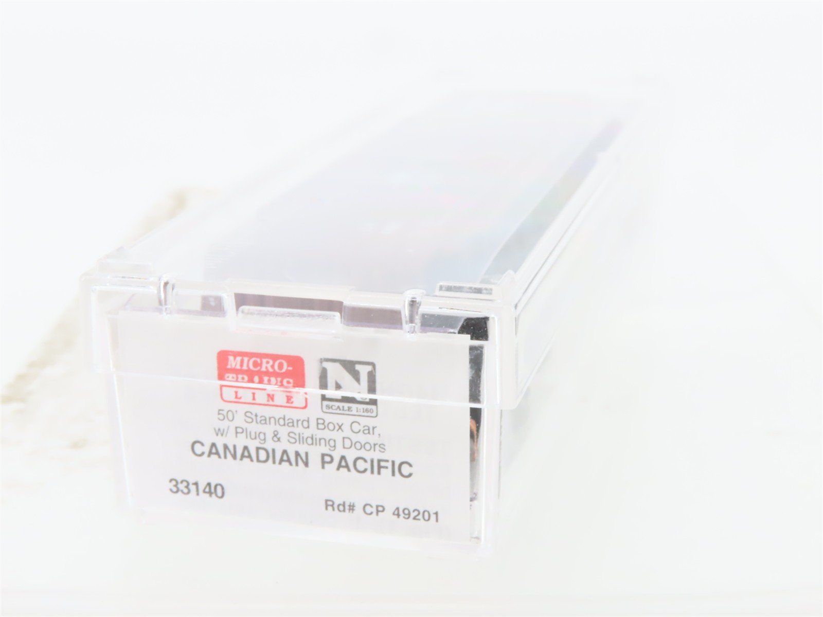 N Scale Micro-Trains MTL 33140 CP Canadian Pacific 50' Box Car #49201