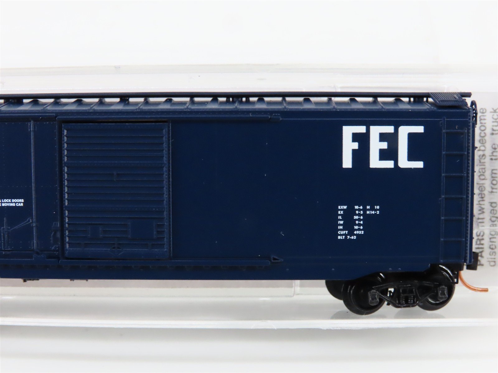 N Scale Micro-Trains MTL 33080 FEC Florida East Coast 50' Box Car #5002