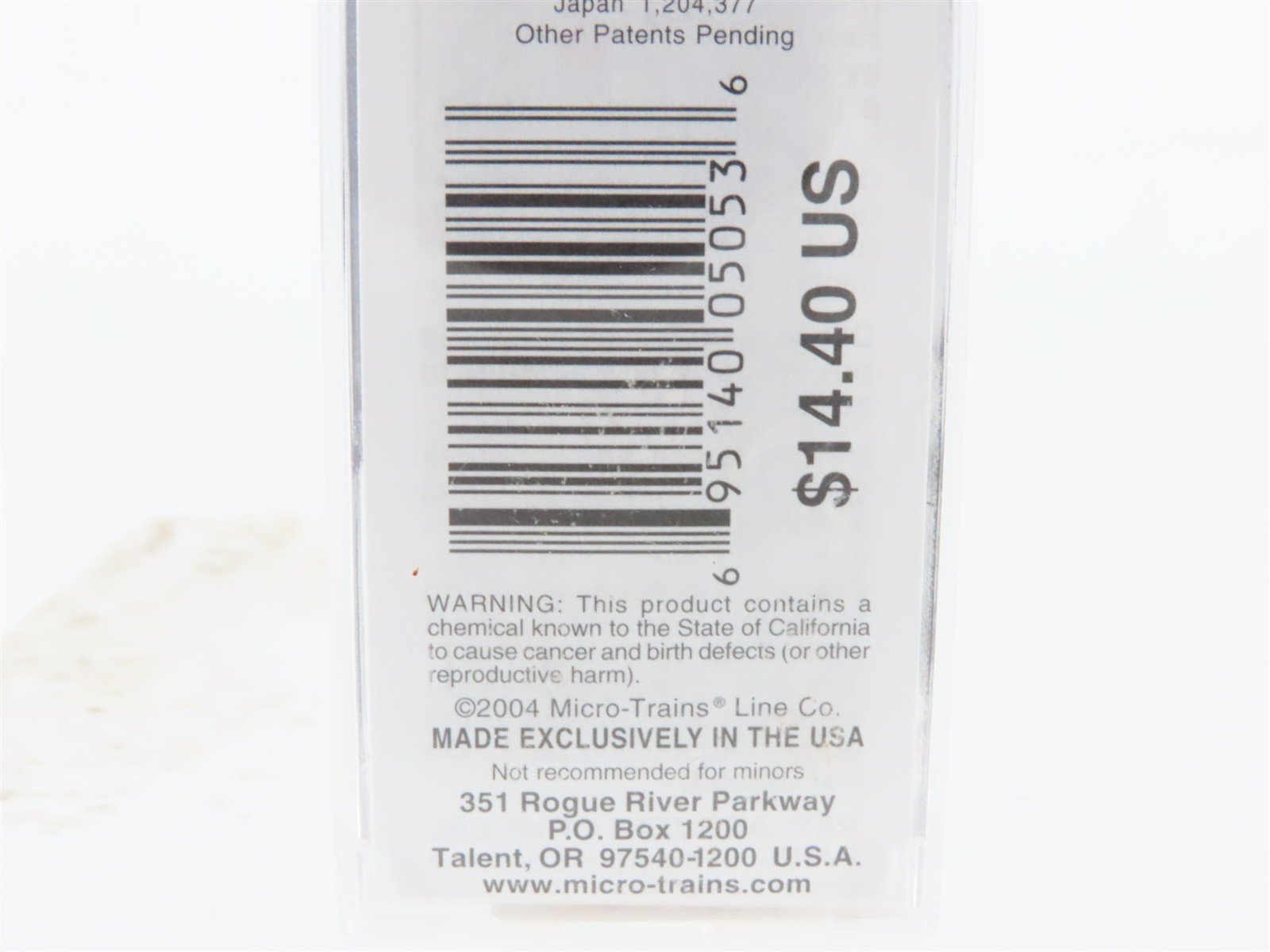 N Scale Micro-Trains MTL 33080 FEC Florida East Coast 50' Box Car #5002