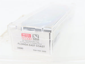 N Scale Micro-Trains MTL 33080 FEC Florida East Coast 50' Box Car #5002