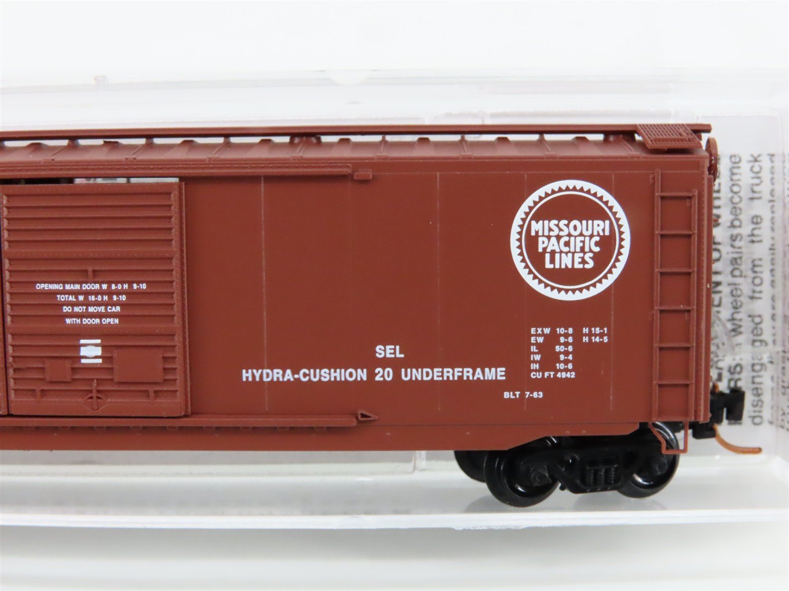 N Scale Micro-Trains MTL 03400190 MP Missouri Pacific 50' Box Car #90257