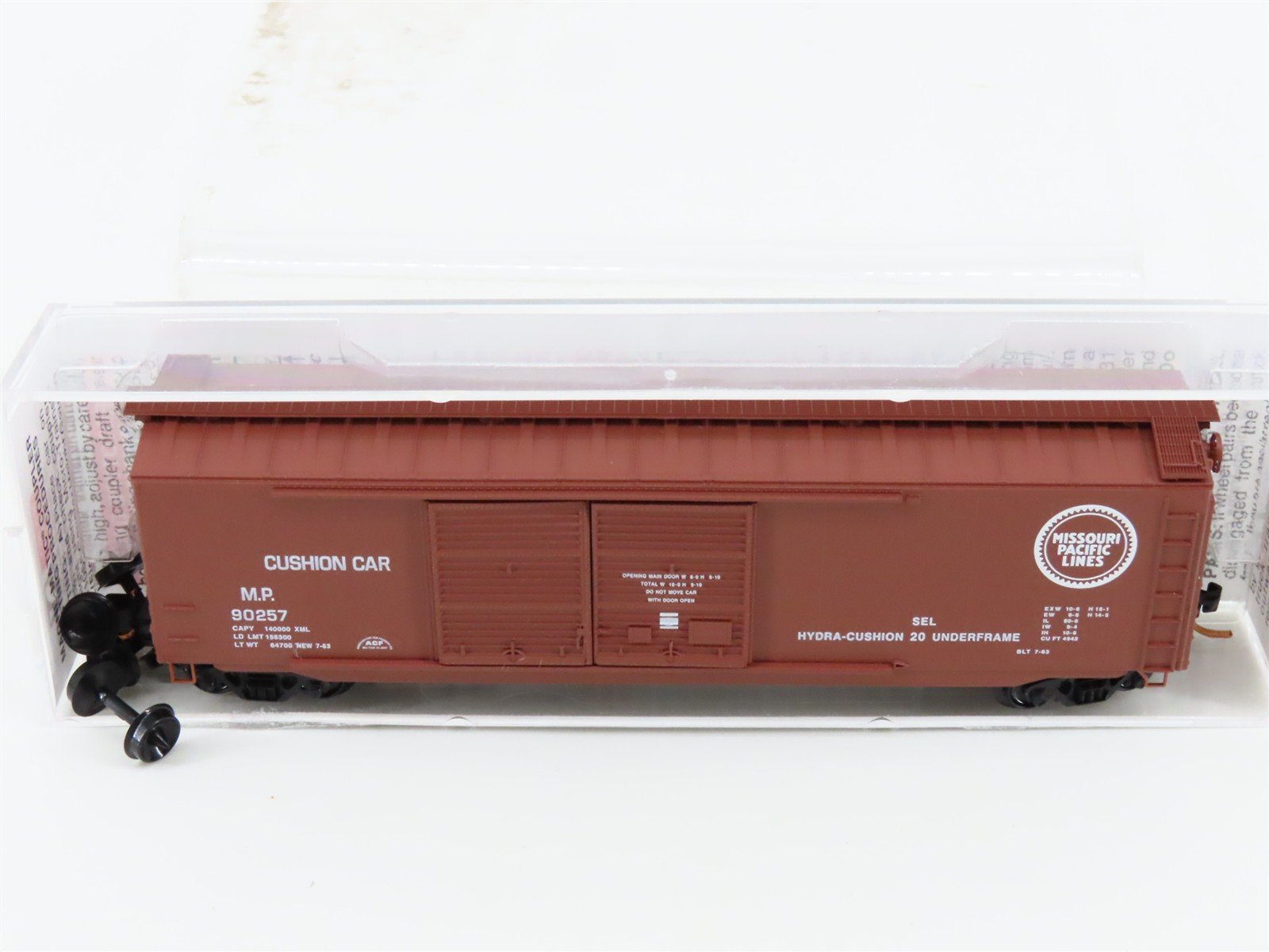 N Scale Micro-Trains MTL 03400190 MP Missouri Pacific 50' Box Car #90257