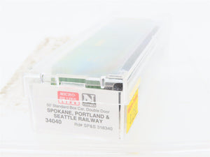 N Scale Micro-Trains MTL 34040 SP&S Spokane Portland & Seattle 50' Boxcar 318340