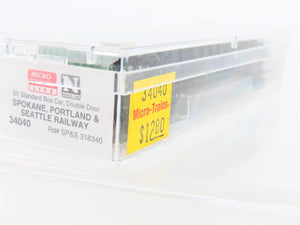 N Scale Micro-Trains MTL 34040 SP&S Spokane Portland & Seattle 50' Boxcar 318340