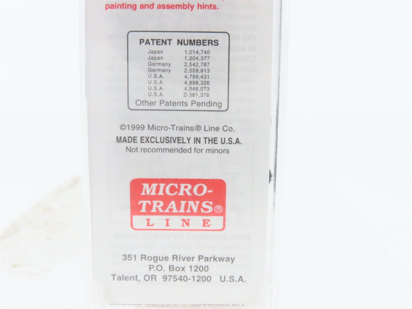 N Scale Micro-Trains MTL 20446 DAFX United States Air Force 40' Box Car #26475