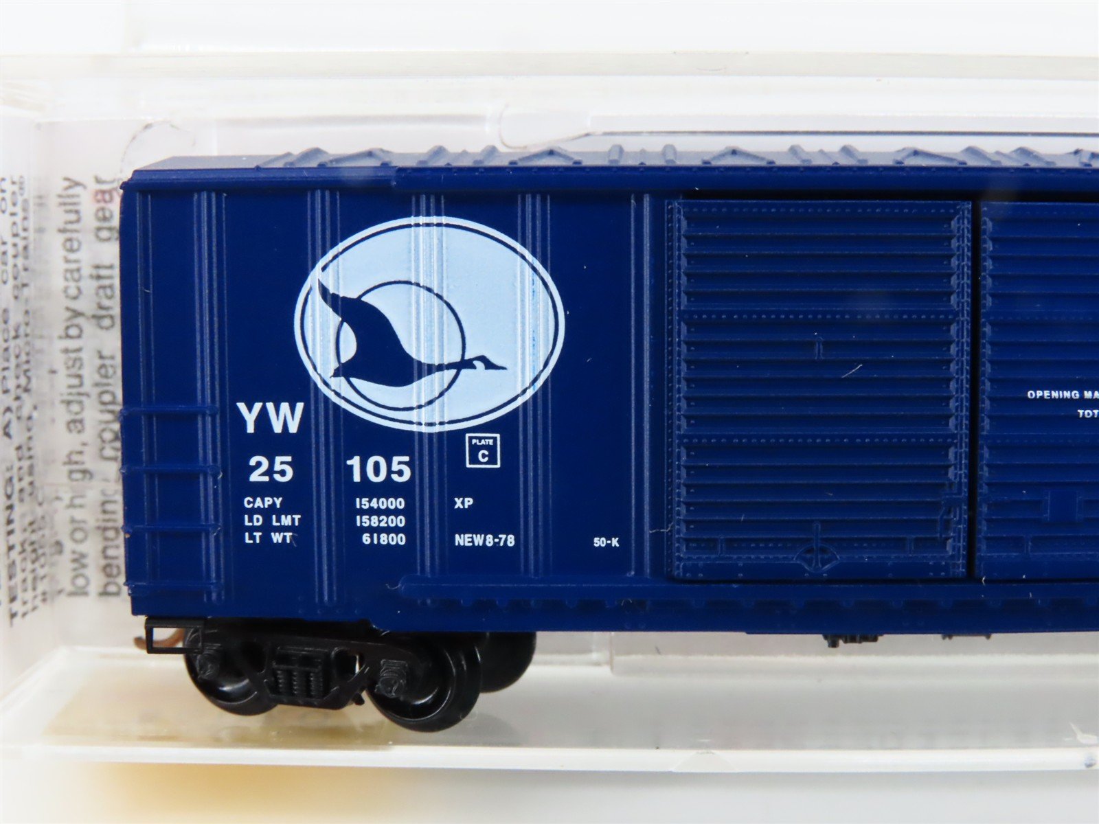 N Scale Micro-Trains MTL 30020 YW Yreka Western 