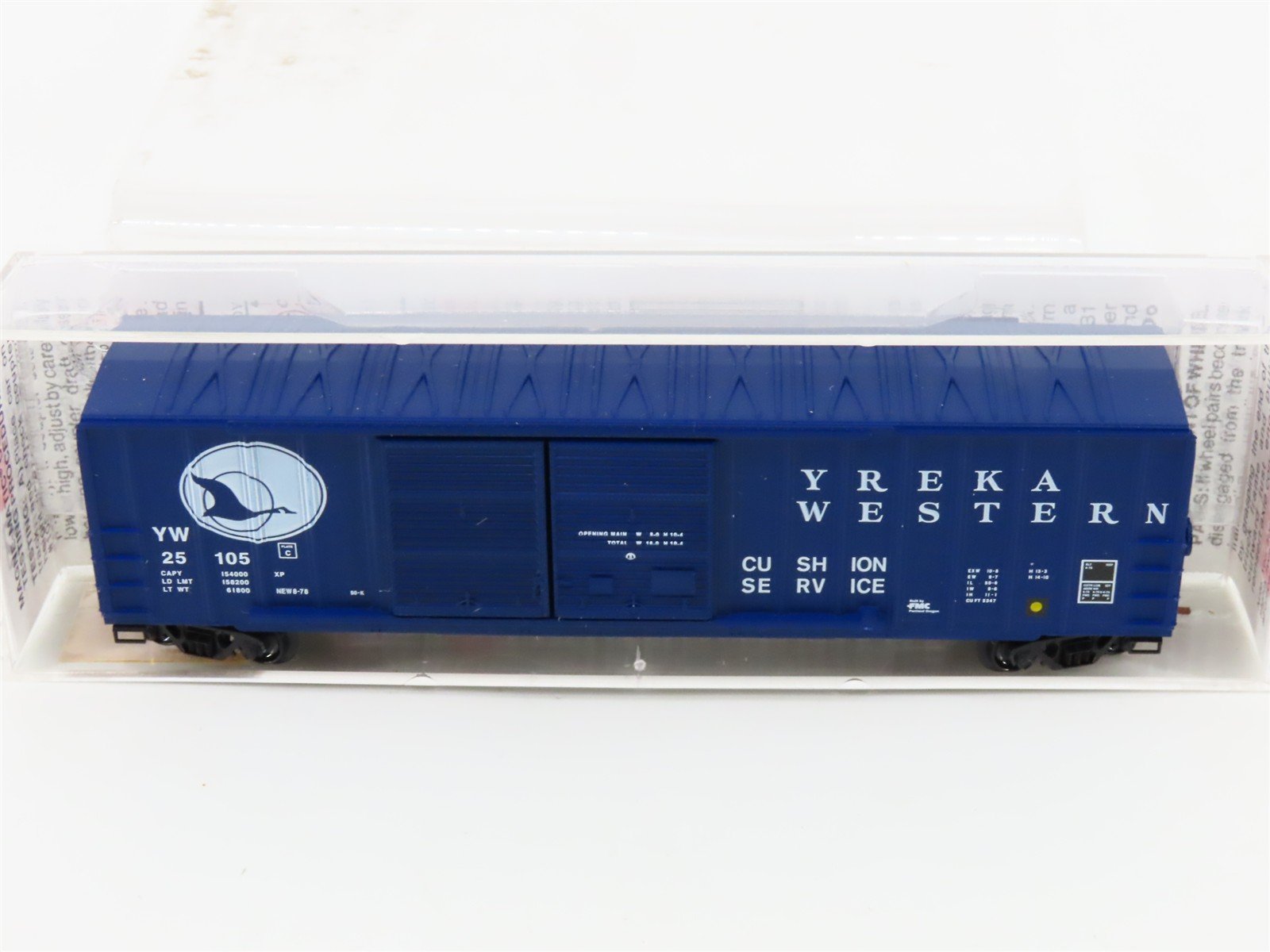 N Scale Micro-Trains MTL 30020 YW Yreka Western 