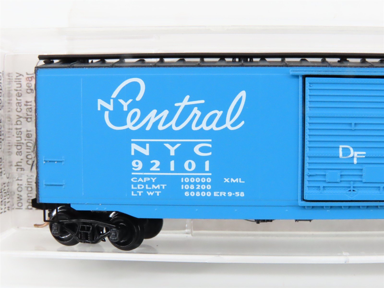 N Scale Micro-Trains MTL 31310 NYC New York Central 50' Box Car #92101