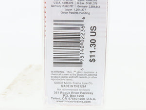 N Scale Micro-Trains MTL 04500340 MP Missouri Pacific 50' Flat Car #800308