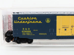 N Scale Micro-Trains MTL 03200400 B&O Baltimore & Ohio 50' Box Car #478555