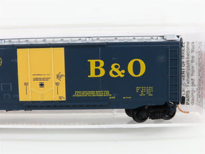 N Scale Micro-Trains MTL 03200400 B&O Baltimore & Ohio 50' Box Car #478555