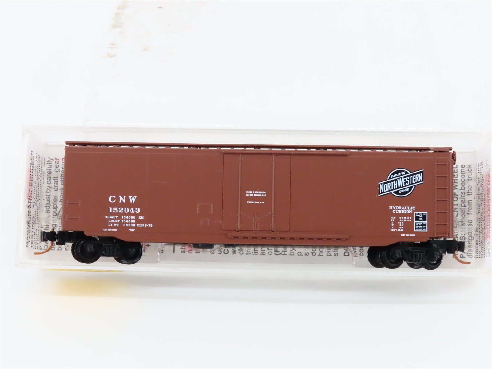 N Scale Micro-Trains MTL 32230 CNW Chicago North Western 50' Box Car #152043
