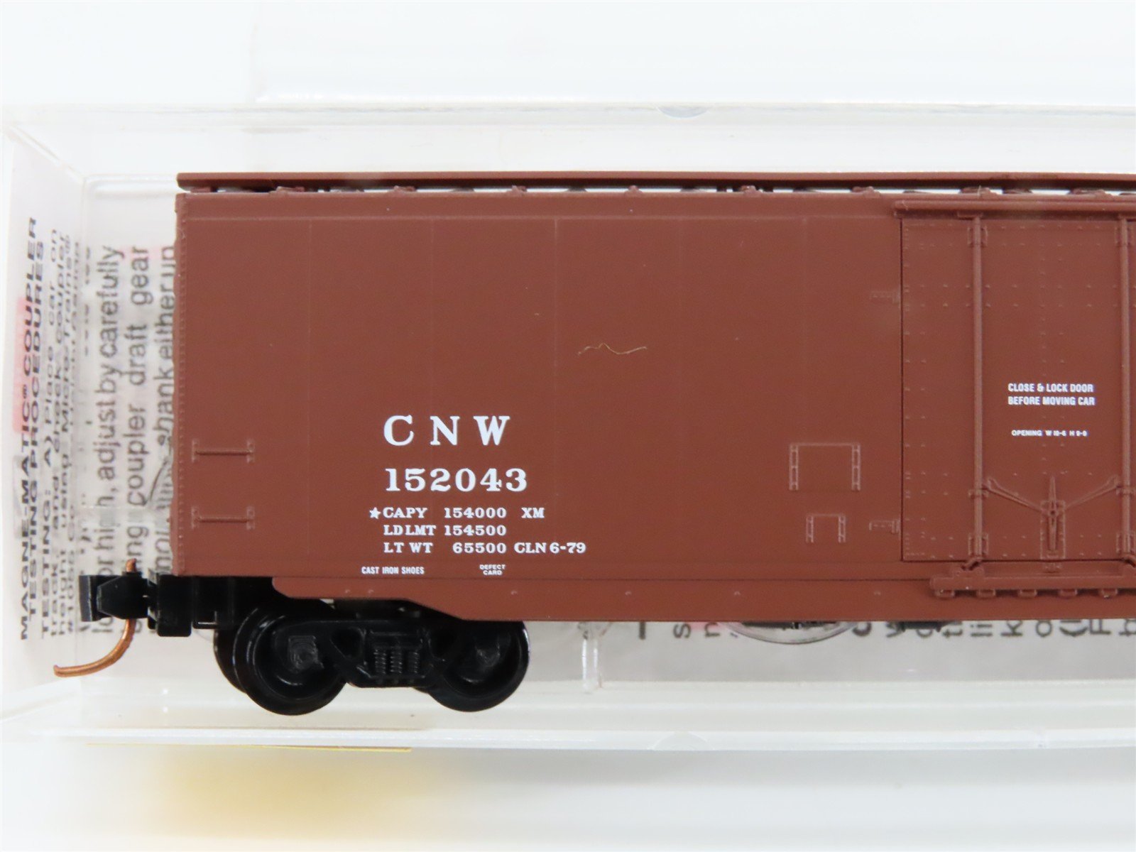 N Scale Micro-Trains MTL 32230 CNW Chicago North Western 50' Box Car #152043