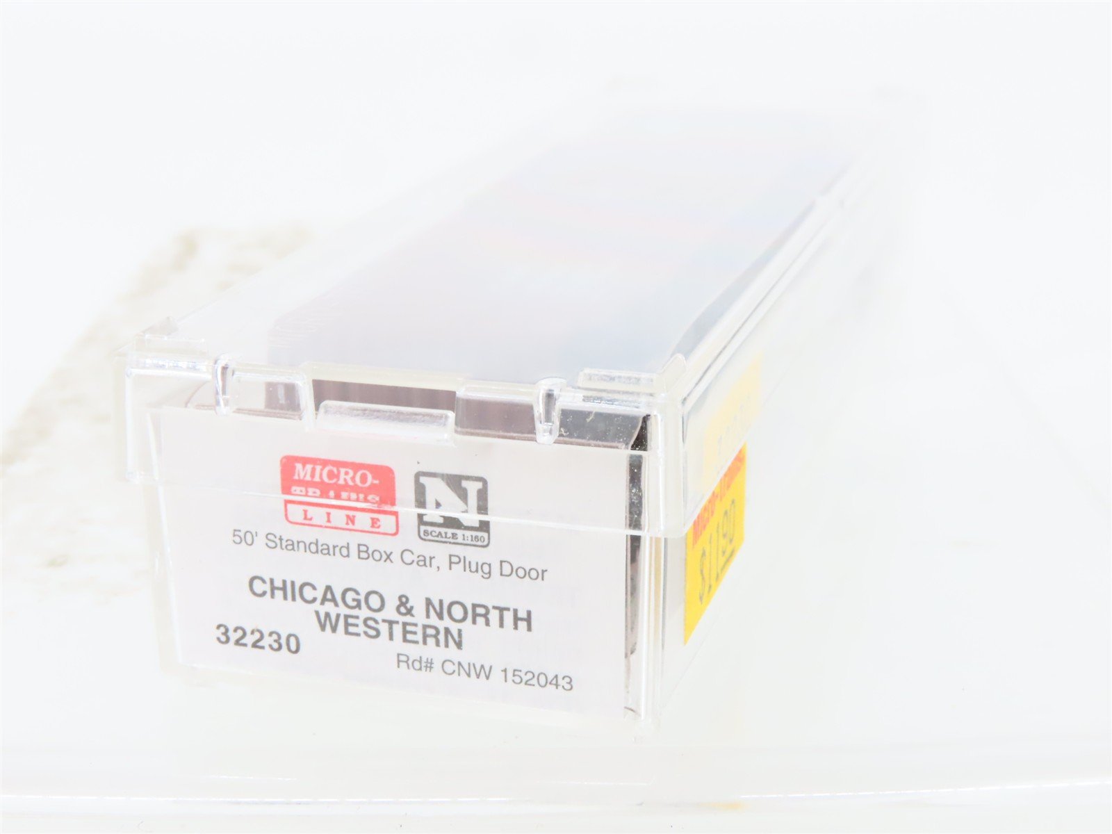 N Scale Micro-Trains MTL 32230 CNW Chicago North Western 50' Box Car #152043