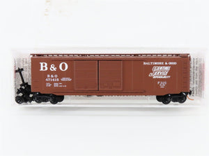 N Micro-Trains MTL 34070 B&O Baltimore & Ohio Sentinel Service 50' Boxcar 471415