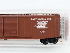 N Micro-Trains MTL 34070 B&O Baltimore & Ohio Sentinel Service 50' Boxcar 471415