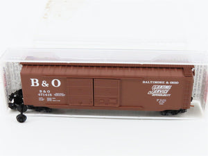N Micro-Trains MTL 34070 B&O Baltimore & Ohio Sentinel Service 50' Boxcar 471415