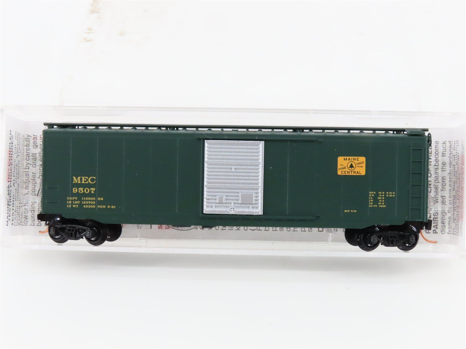N Micro-Trains MTL 31330 MEC Maine Central Pine Tree Route 50' Box Car #9507