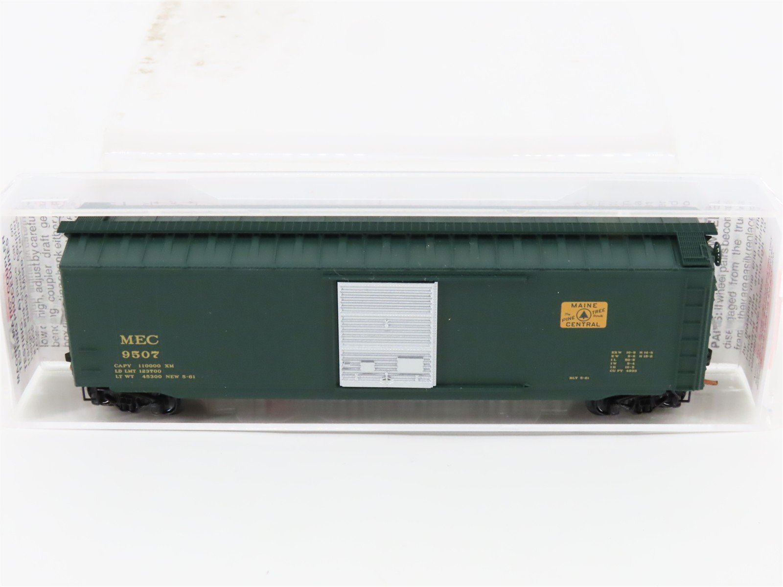 N Micro-Trains MTL 31330 MEC Maine Central Pine Tree Route 50' Box Car #9507