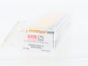 N Scale Micro-Trains MTL 31130 GBW Green Bay Route 50' Single Door Box Car #3020