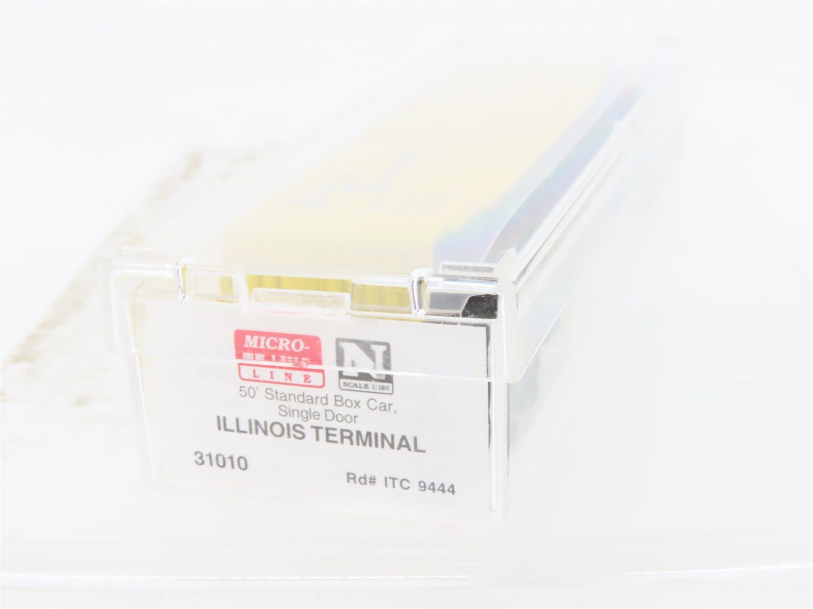 N Scale Micro-Trains MTL 31010 ITC Illinois Terminal 50' Box Car #9444