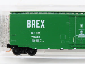 N Micro-Trains MTL 32090 RBBX BREX Burlington Refrigerator Express 50' Box Car