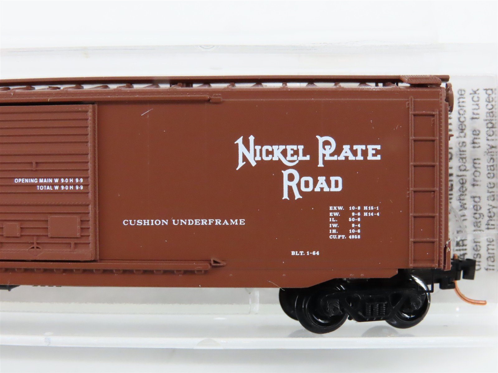 N Scale Micro-Trains MTL 33110 NKP Nickel Plate Road 50' Box Car #81005