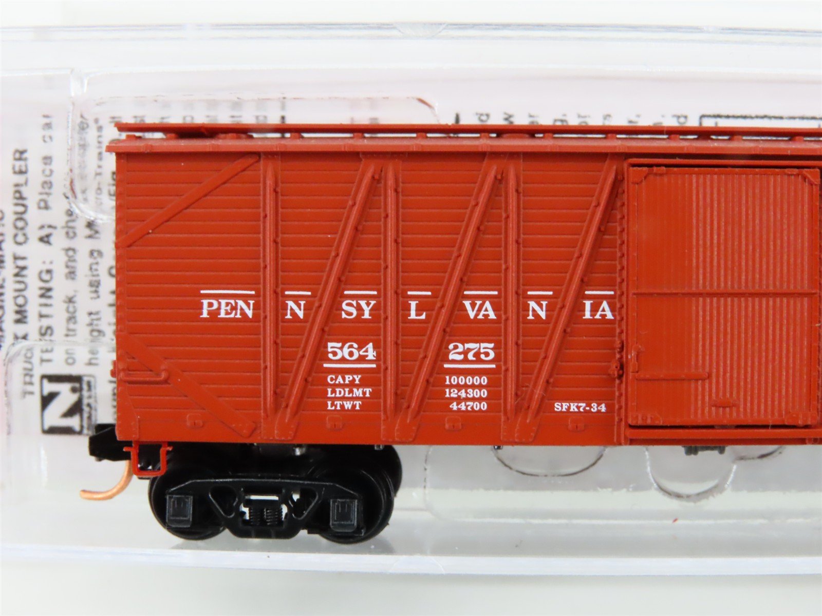 N Scale Micro-Trains MTL 02800131 PRR Pennsylvania 40' Box Car #564275