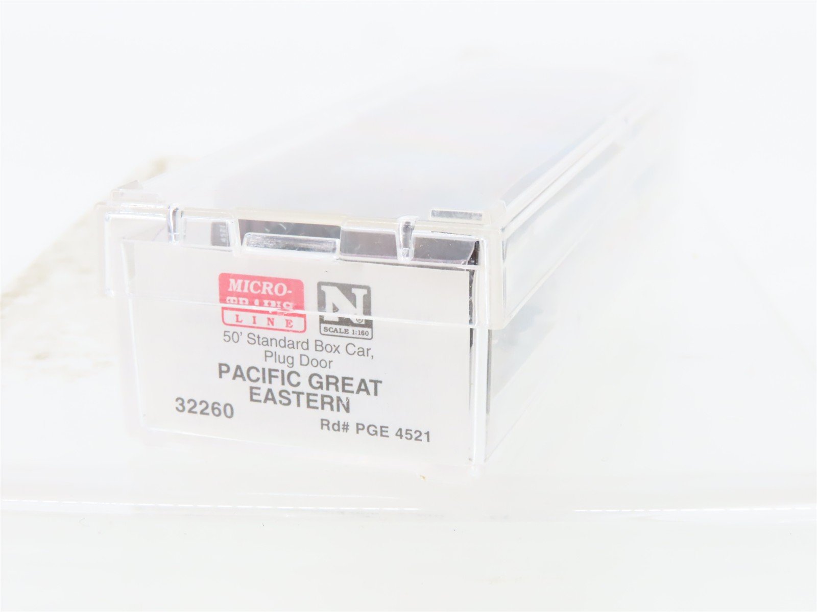 N Scale Micro-Trains MTL 32260 PGE Pacific Great Eastern 50' Box Car #4521