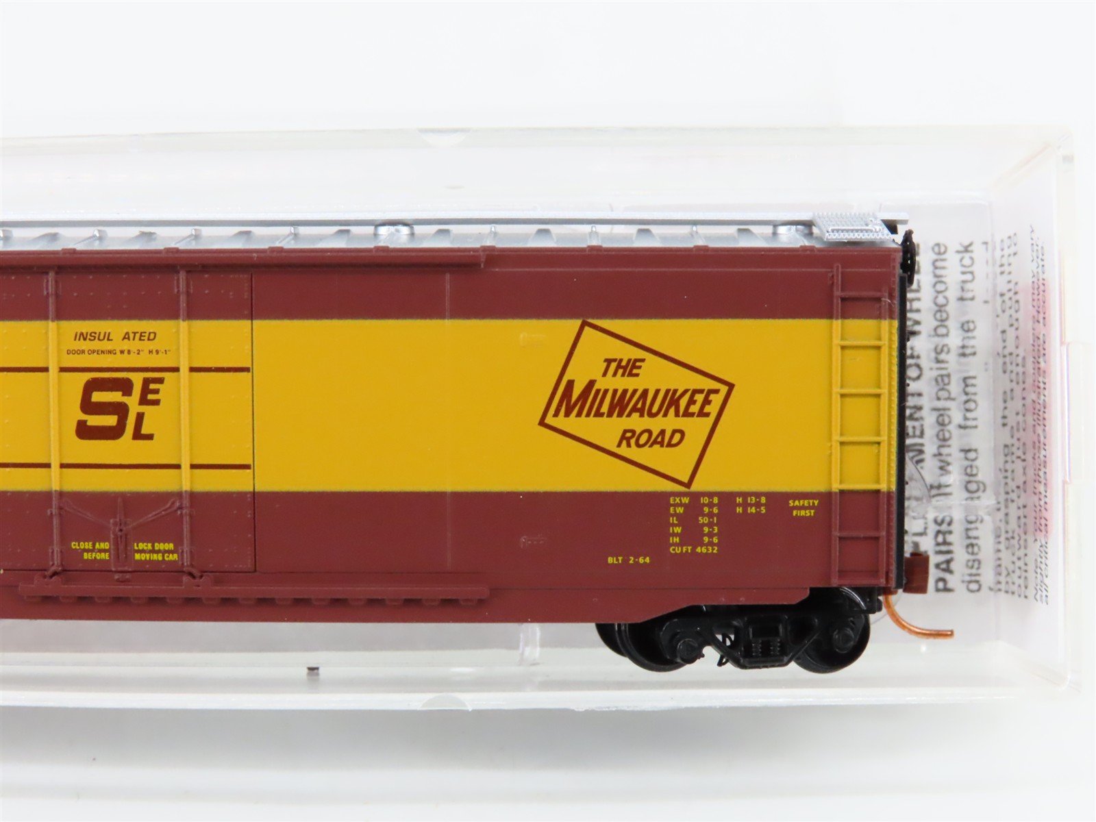N Scale Micro-Trains MTL 03200420 MILW Milwaukee Road 50' Box Car #2635