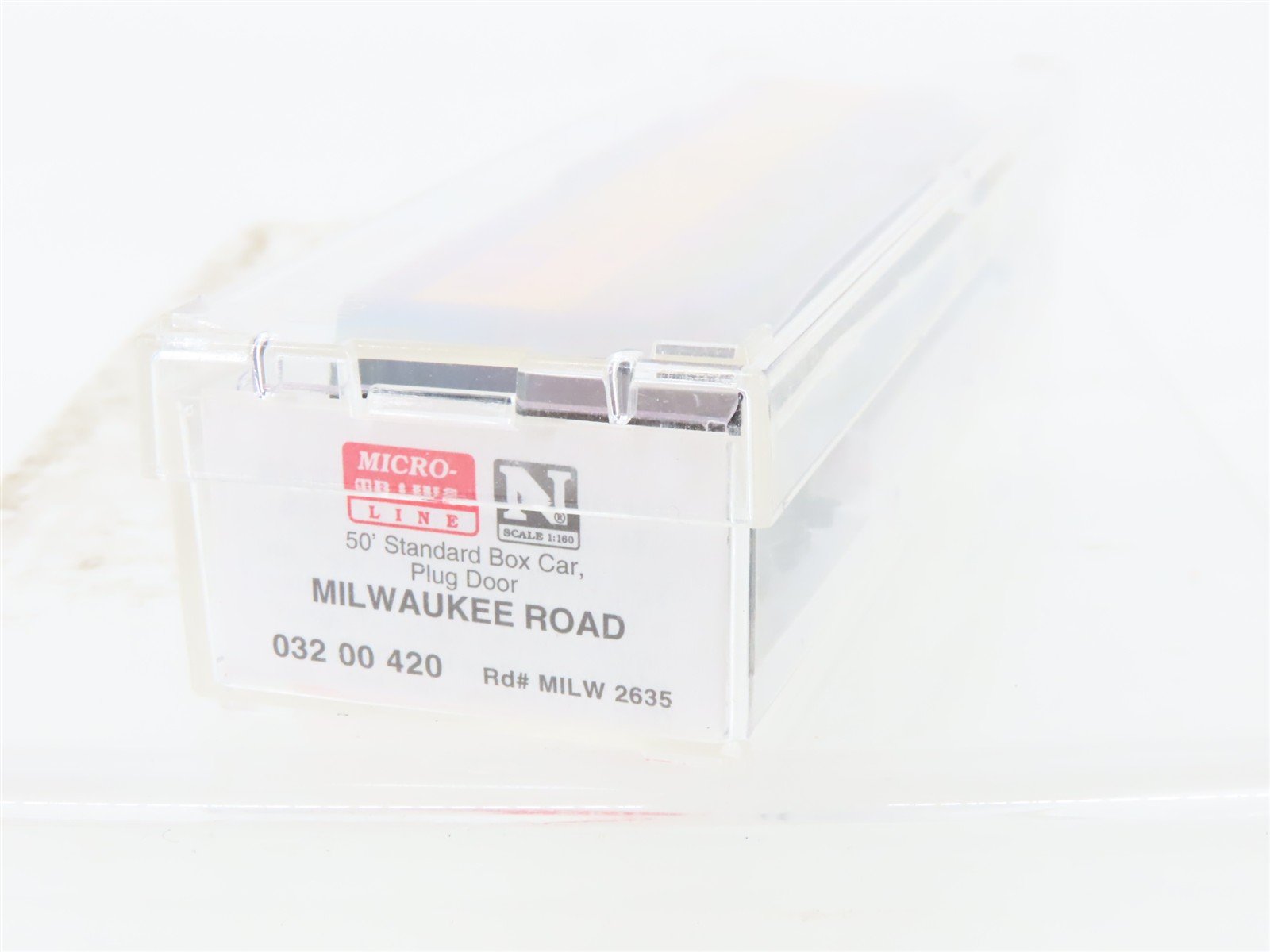 N Scale Micro-Trains MTL 03200420 MILW Milwaukee Road 50' Box Car #2635
