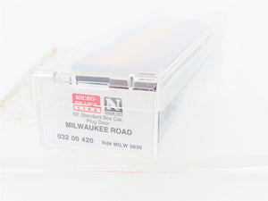 N Scale Micro-Trains MTL 03200420 MILW Milwaukee Road 50' Box Car #2635