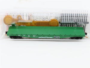 N Micro-Trains MTL 04500200 BN Burlington Northern 50' Flat Car #612750 w/ Load