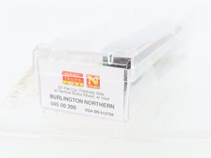 N Micro-Trains MTL 04500200 BN Burlington Northern 50' Flat Car #612750 w/ Load