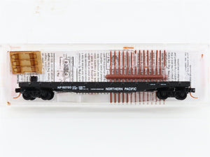 N Scale Micro-Trains MTL 04500250 NP Northern Pacific 50' Flat Car #62720 w/Load