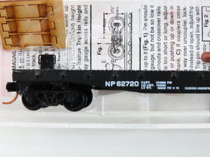 N Scale Micro-Trains MTL 04500250 NP Northern Pacific 50' Flat Car #62720 w/Load