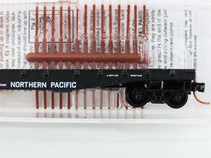 N Scale Micro-Trains MTL 04500250 NP Northern Pacific 50' Flat Car #62720 w/Load