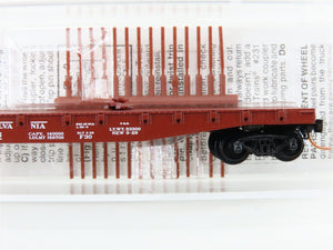 N Micro-Trains MTL 45140 PRR Pennsylvania 50' Fishbelly Side Flat Car #470165