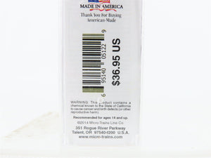 N Micro-Trains MTL 04500511 D&RGW Rio Grande 50' Flat Car #80000A w/ Container