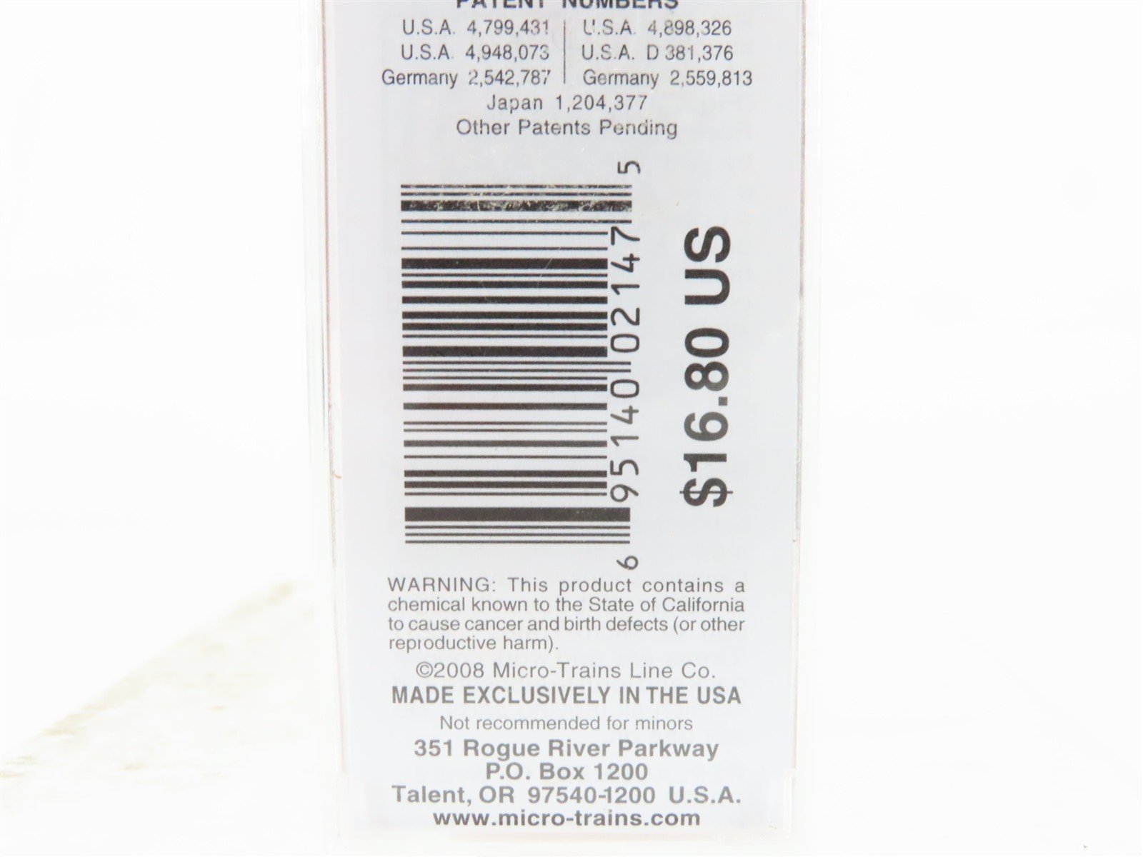N Scale Micro-Trains MTL 07300090 IC Illinois Central 40' Box Car #31920