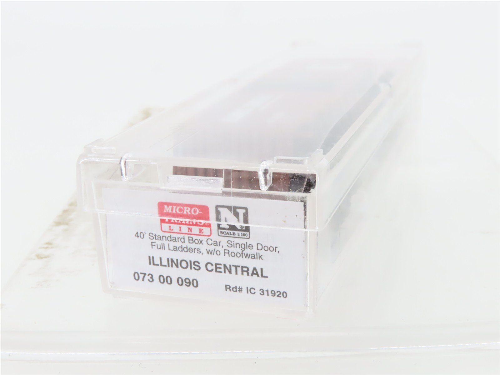 N Scale Micro-Trains MTL 07300090 IC Illinois Central 40' Box Car #31920