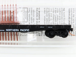 N Micro-Trains MTL 45250 N Northern Pacific 50' Fishbelly Side Flat Car #62718