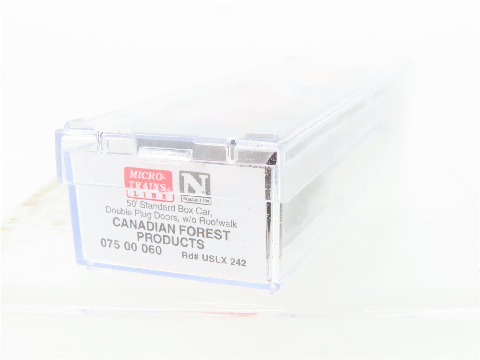 N Micro-Trains MTL 07500060 USLX Canfor Canadian Forest Products 50' Boxcar #242